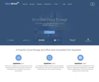 Opendrive.com(Open Drive unlimited cloud storage) Screenshot