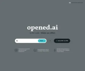 Opened.ai(opened) Screenshot