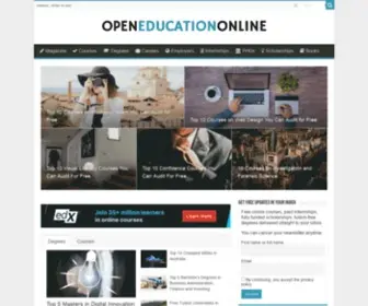 Openeducationonline.com(Free courses) Screenshot