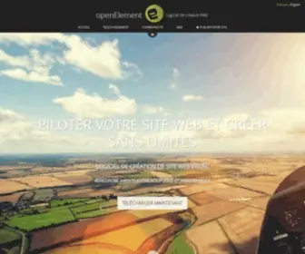 Openelement.fr(Free Web Design & Authoring Software) Screenshot