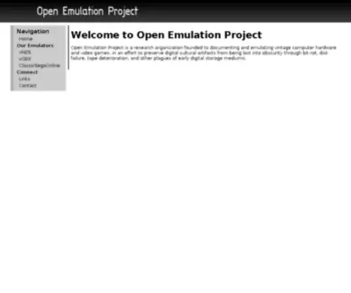 Openemulation.com(openemulation) Screenshot