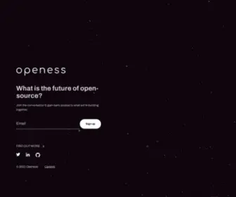 Openess.dev(Software for the future) Screenshot