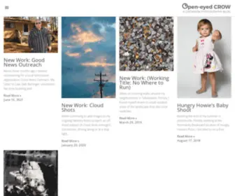 Openeyedcrow.com(A CROWSON PHOTOGRAPHY BLOG) Screenshot