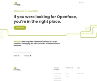 Openface.ca(Beanfield) Screenshot