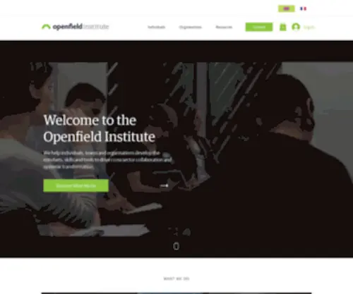 Openfieldinstitute.com(Openfieldinstitute) Screenshot