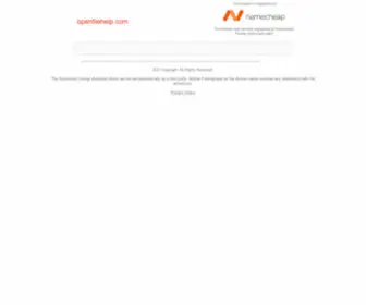 Openfilehelp.com(File extensions) Screenshot