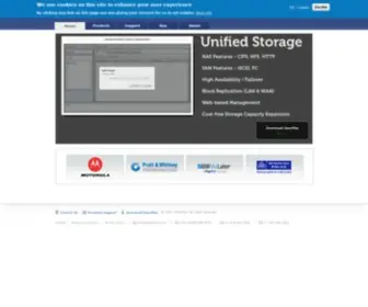 Openfiler.com(Open Platform Software Defined Storage) Screenshot