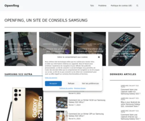 Openfing.org(Openfing) Screenshot