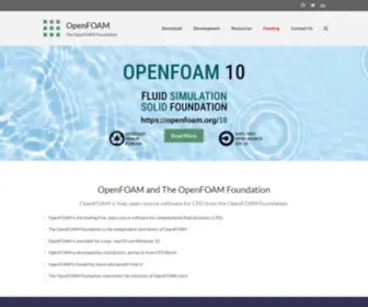 Openfoam.org(Free CFD Software) Screenshot