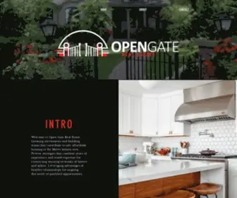 Opengaterealestate.com(Open Gate Real Estate) Screenshot
