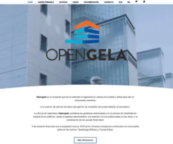 Opengela.eus(Regeneración Urbana en Euskadi) Screenshot
