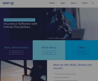 Opengi.ie(Insurance Software Supporting Brokers) Screenshot
