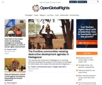 Openglobalrights.org(Open Global Rights) Screenshot
