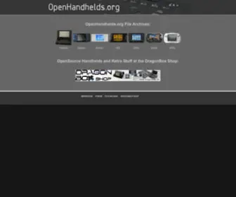 Openhandhelds.org(Openhandhelds) Screenshot