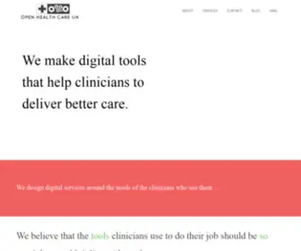 Openhealthcare.org.uk(Open Health Care UK) Screenshot