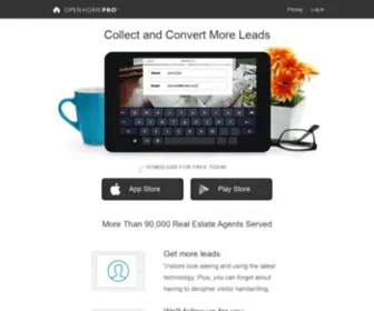 Openhomepro.com(Real Estate Leads & Open House Sign) Screenshot