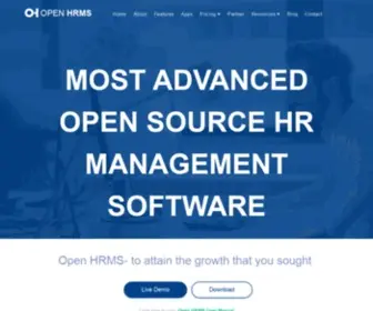 Openhrms.com(Open HRMS) Screenshot