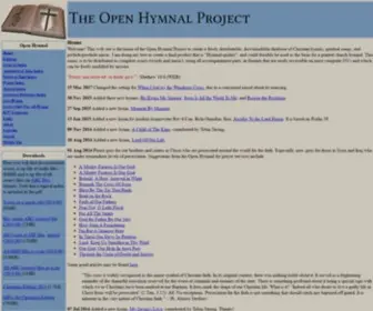 Openhymnal.org(The Open Hymnal Project) Screenshot
