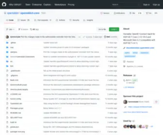Openiddict.com(Versatile OpenID Connect stack for ASP.NET Core 2.1/3.1/5.0 and Microsoft.Owin 4.2) Screenshot
