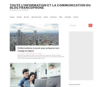 Openinfos.ovh(Toute l'information et la communication du blog francophone) Screenshot