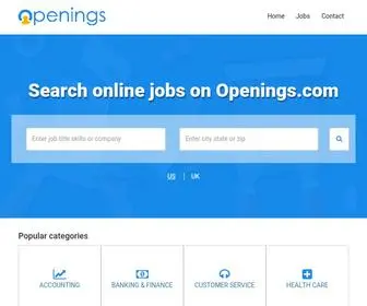 Openings.com(Openings) Screenshot