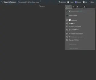 Openingtree.com(Openingtree) Screenshot