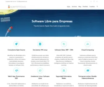 Openinnova.es(Software Libre Empresas. ERP) Screenshot