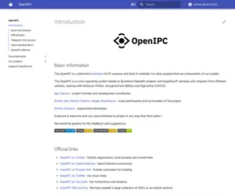 Openipc.org(Introduction) Screenshot