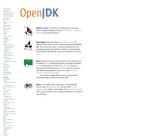 OpenjDk.org(OpenjDk) Screenshot