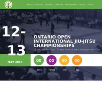 Openjiujitsu.org(Open International Jiu) Screenshot