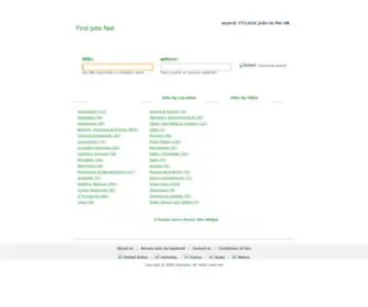 Openjobs.co.uk(Jobs in) Screenshot