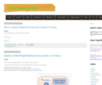 Openkb.info(Open Knowledge Base) Screenshot