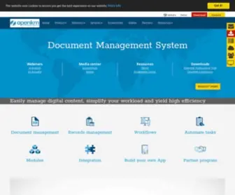 Openkm.com(Document Management System Software) Screenshot