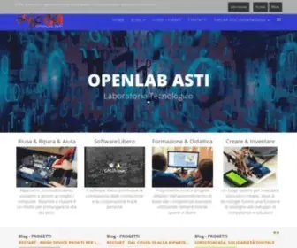 Openlabasti.it(OpenLab Asti) Screenshot