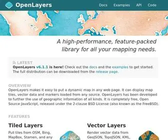 Openlayers.org(Openlayers) Screenshot