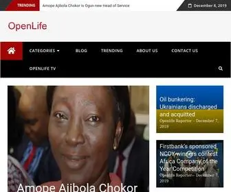Openlife.ng(Naija News & Breaking News Today April 11) Screenshot