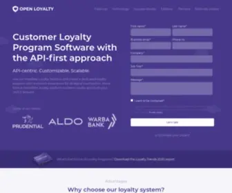 Openloyalty.io(Loyalty Program Software) Screenshot