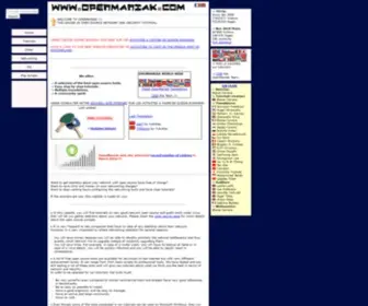 Openmaniak.com(The leader in open source network tutorial) Screenshot