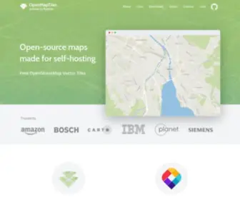 Openmaptiles.org(World maps you can self) Screenshot