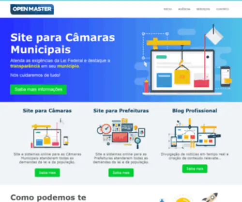 Openmaster.com.br(Openmaster) Screenshot