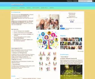 Openmindcafe.ch(Netzwerk für den Wandel) Screenshot