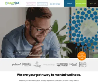 Openmindhealth.com(Open Mind Health) Screenshot
