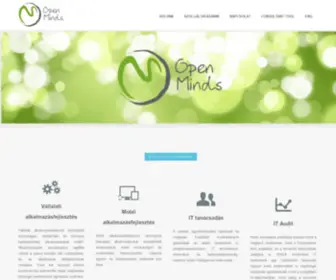 Openminds.hu(Open Minds Hungary Kft) Screenshot