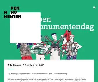 Openmonumentendag.be(Sint-niklaas) Screenshot