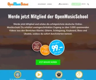 Openmusicschool.de(Openmusicschool) Screenshot