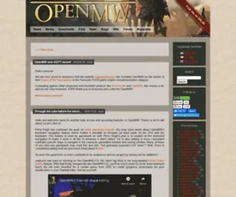 Openmw.org(Open source Elderscrolls 3) Screenshot
