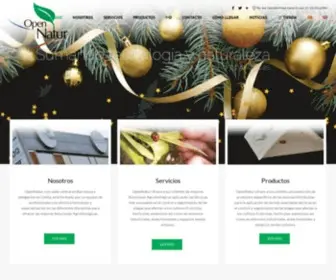 Opennatur.com(OpenNatur, Sumando tecnología y naturaleza) Screenshot