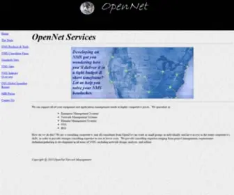 Opennet.com(OpenNet Network Management) Screenshot