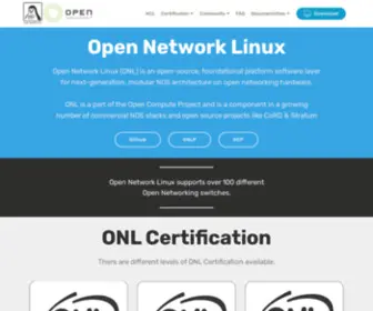 Opennetlinux.org(Opennetlinux) Screenshot
