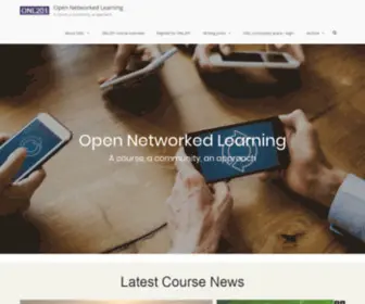 Opennetworkedlearning.se(A course) Screenshot